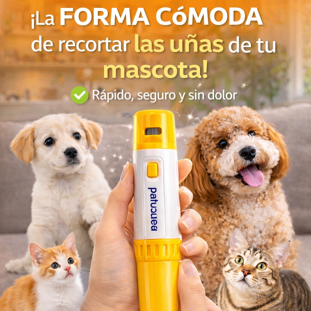 Lima Eléctrica De Uñas Para Mascotas
